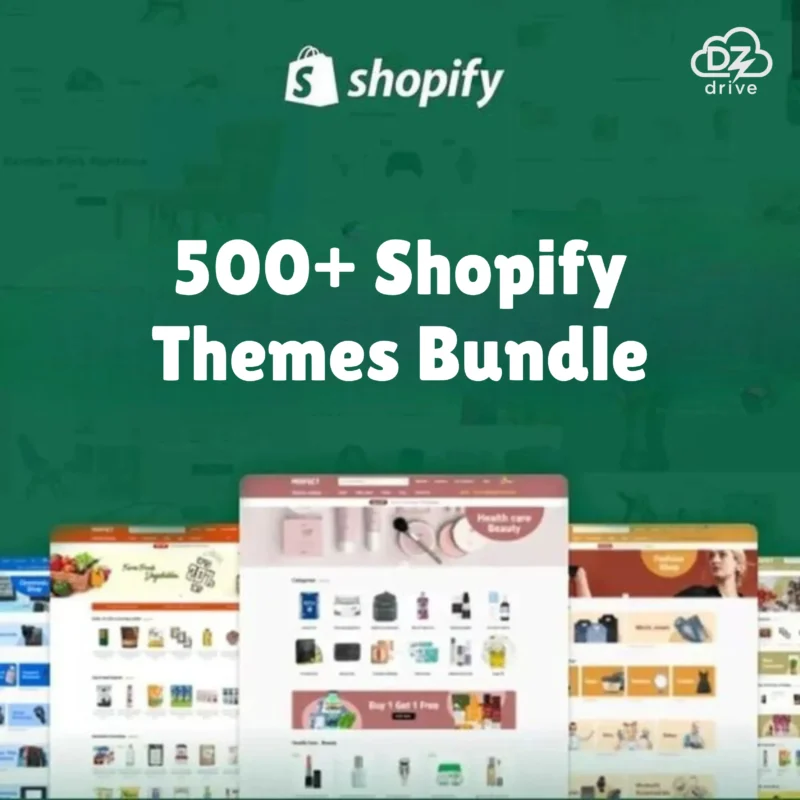 500+ Shopify Themes Bundle