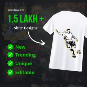 1.5 lakh+ Unique Editable T-shirt Design Bundle + Bonuses worth ₹10K